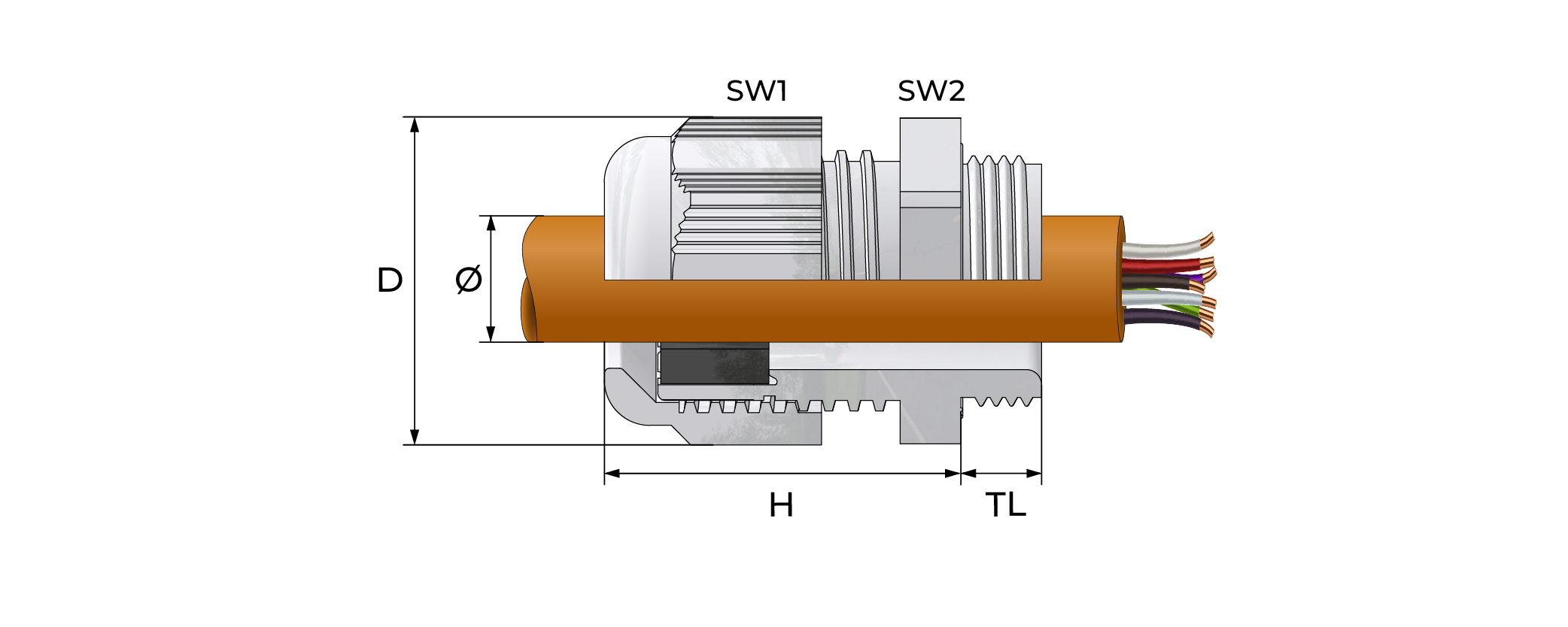 Industrial Plastic Cable Glands | Bimed