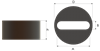 Picture of 6,0-12,0mm / 5,0-9,0mm / B=4,0mm