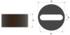 Picture of 6,0-12,0mm / 5,0-9,0mm / B=6,5mm