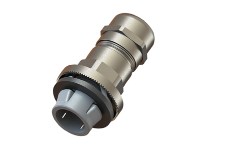 Picture for category Snap-in Cable Glands, EMC 4, Brass