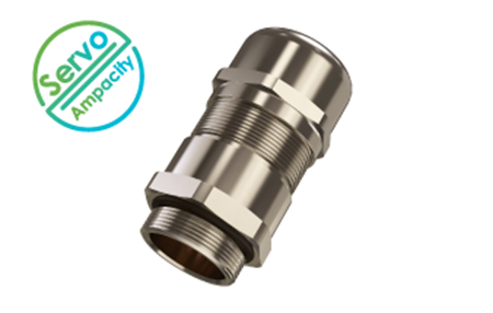 Picture for category EMC Servo Ampacity Cable Glands for Railway Applications, Brass